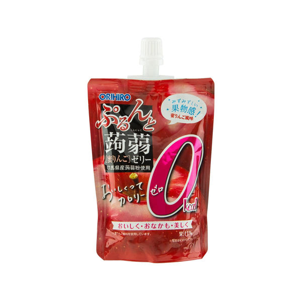ORIHIRO 零卡路里蒟蒻飲料 - 蜂蜜蘋果味  (130g)