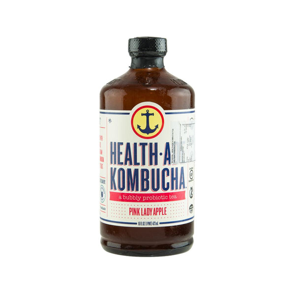 HEALTH ADE KOMBUCHA 有機 Pink Lady 蘋果味紅茶菌飲品  (473mL)