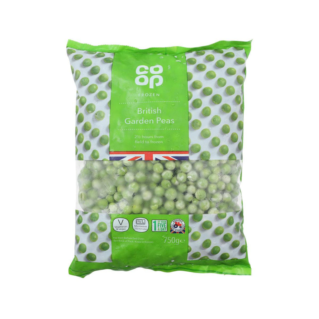 CO-OP British Garden Peas, 750g – Frozen, Healthy