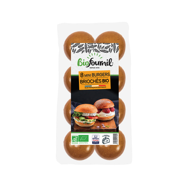 BIOFOURNIL 有機迷你漢堡麵包  (200g)