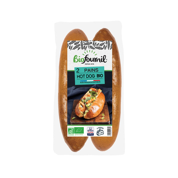 BIOFOURNIL 有機熱狗麵包  (160g)