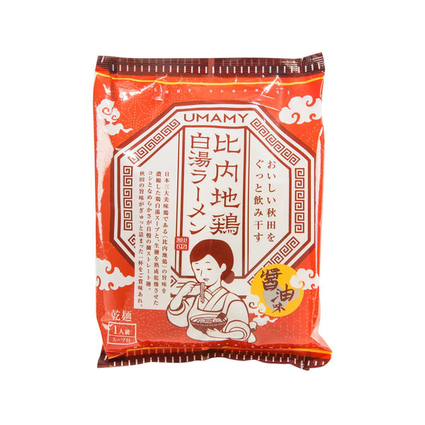 NORITJAPAN 比內地雞白湯拉麵- 醬油味  (125g)