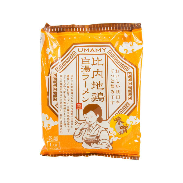 NORITJAPAN 比內地雞白湯拉麵- 味噌味  (125g)