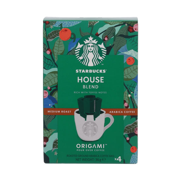 星巴克 星巴克® Origami™ House Blend 掛耳式滴漏咖啡  (36g)