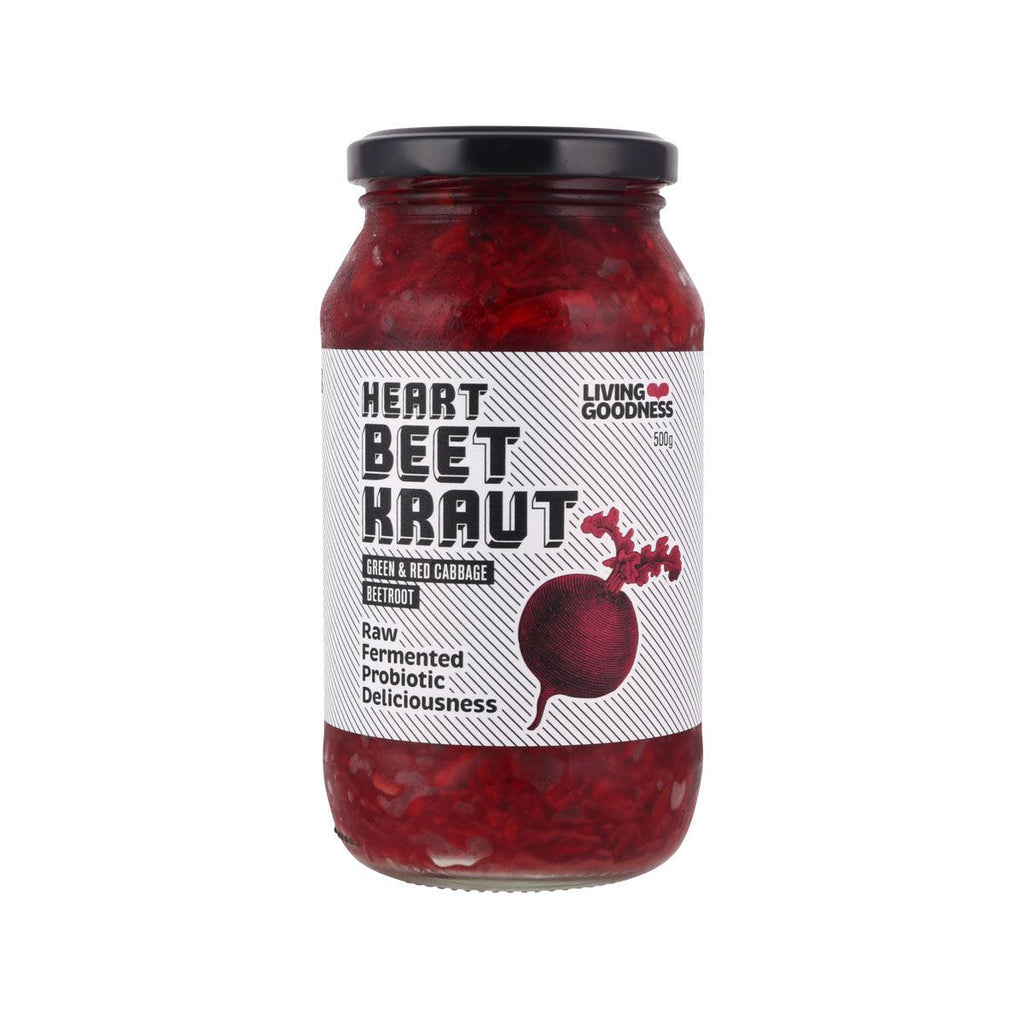 LIVING GOODNESS Heart Beet Kraut  (500g)