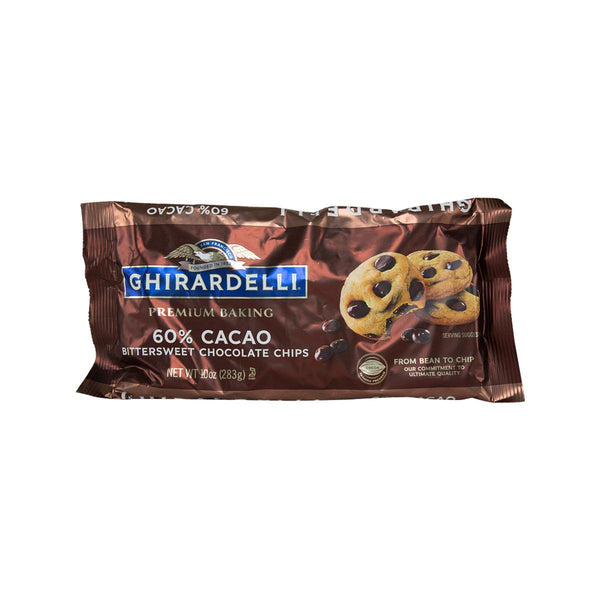 GHIRARDELLI 烘焙用苦味朱古力粒 (60%可可)  (283g)