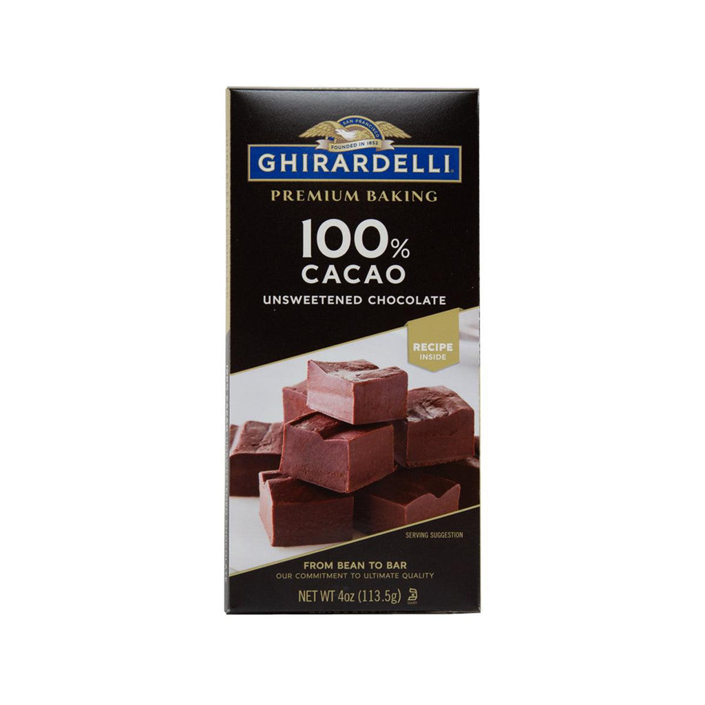GHIRARDELLI 無加糖烘焙用朱古力  (113.5g)