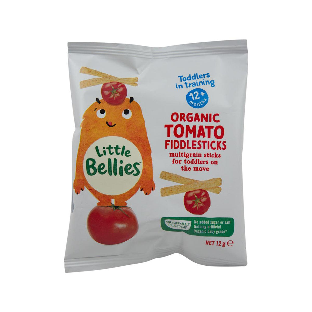 LITTLE BELLIES 有機嬰兒脆條 - 蕃茄  (12g)
