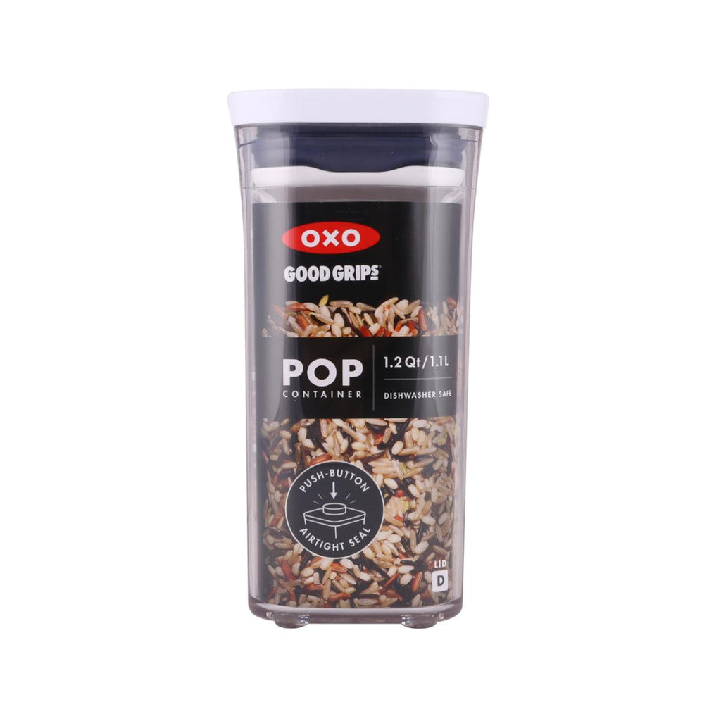 OXO 1.2QT 按鈕式長方型儲物盒