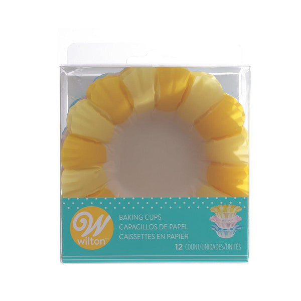 WILTON 復活節花朵烘焙紙模  (12pcs)