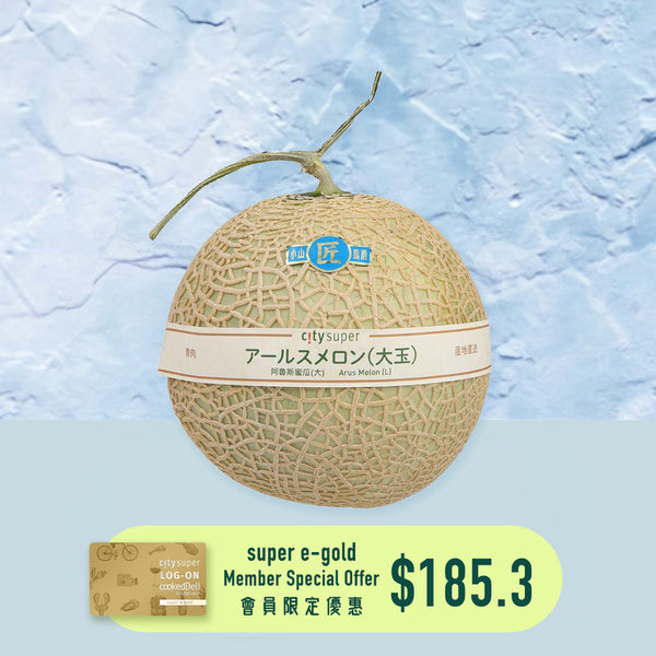 Japanese Arus Melon (Large) (1.4-1.6kg/pc)