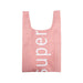 CITYSUPER Small Environmental Pocketable Bag-CS Logo-Coral