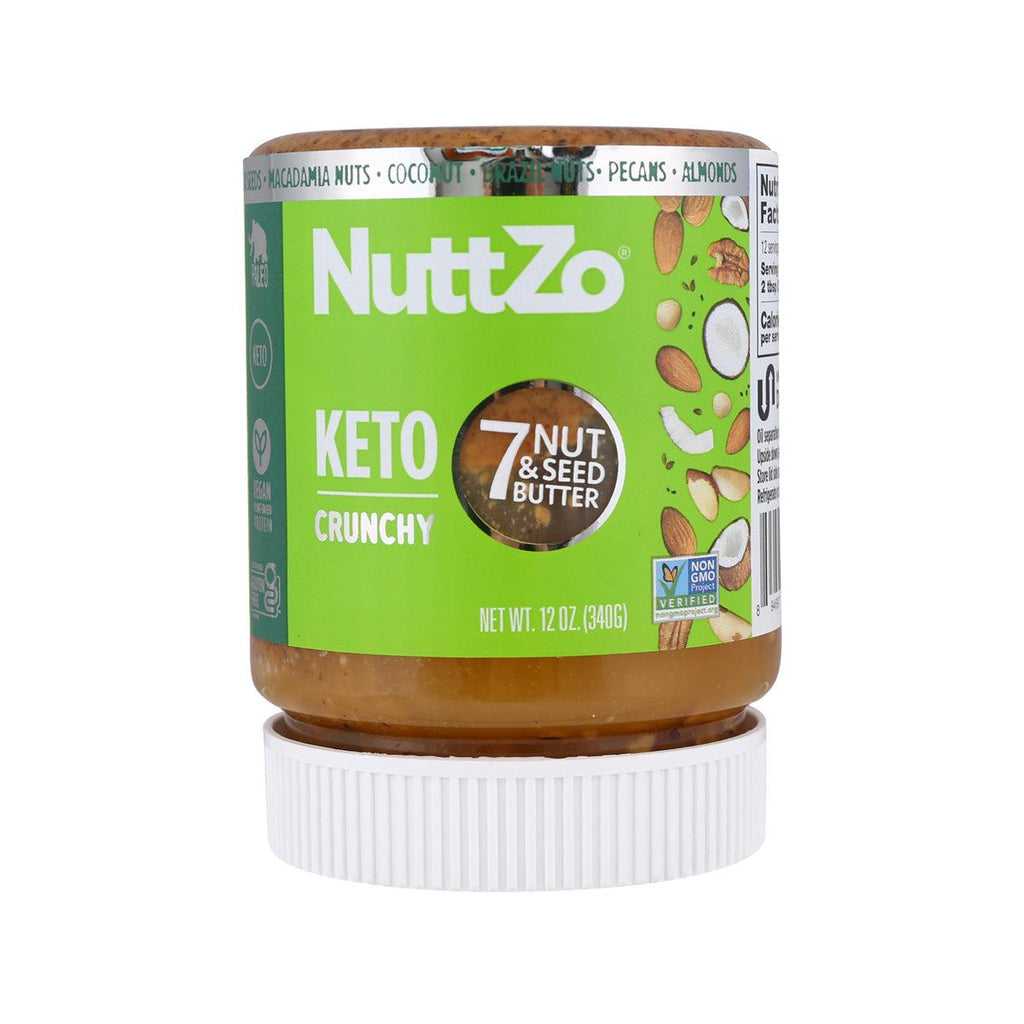 NUTTZO 生酮粗粒七種堅果醬  (340g)