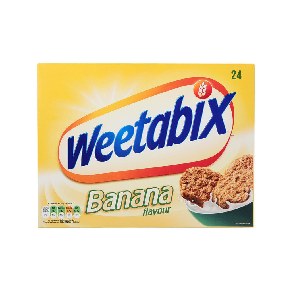 WEETABIX 全麥穀物脆脆 含添加維他命及鐵質 - 香蕉味  (24pcs)