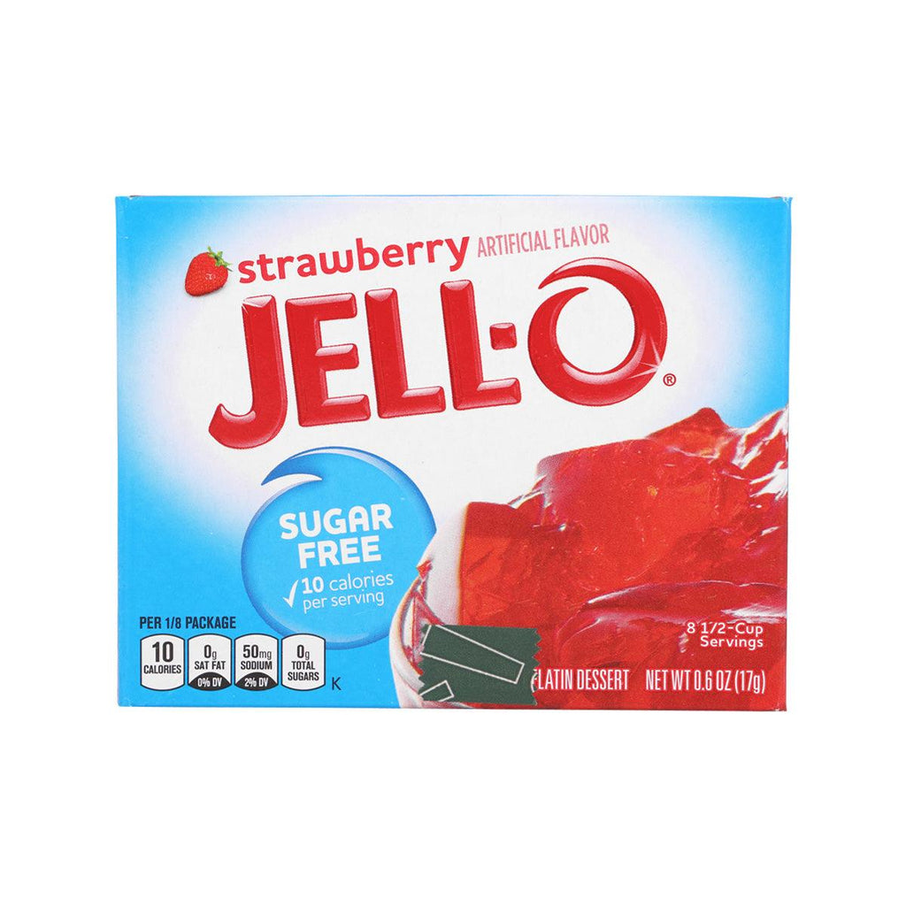 JELL-O 無糖士多啤梨味果凍粉  (17g)
