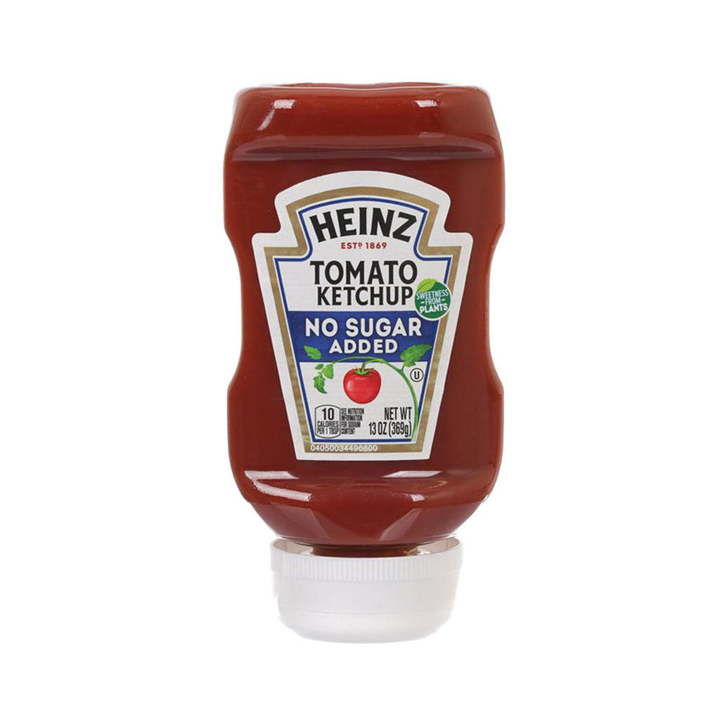HEINZ No Sugar Added Tomato Ketchup  (369g)