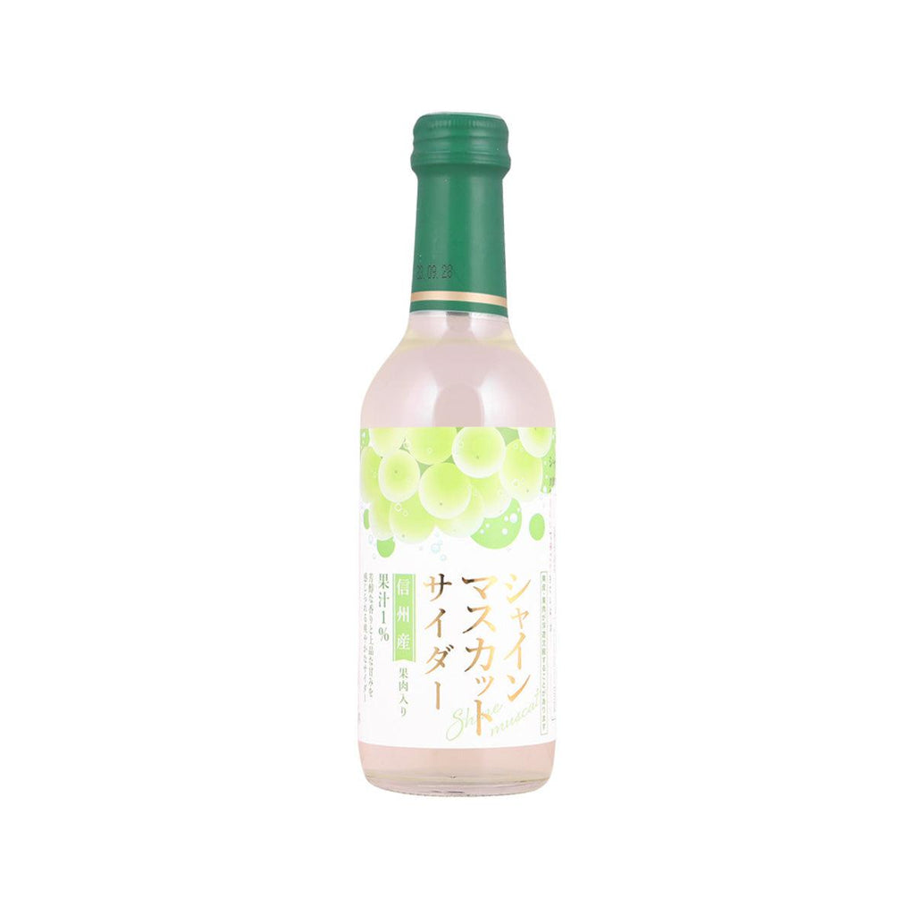 木村飲料 晴王麝香提子西打汽水  (240mL)