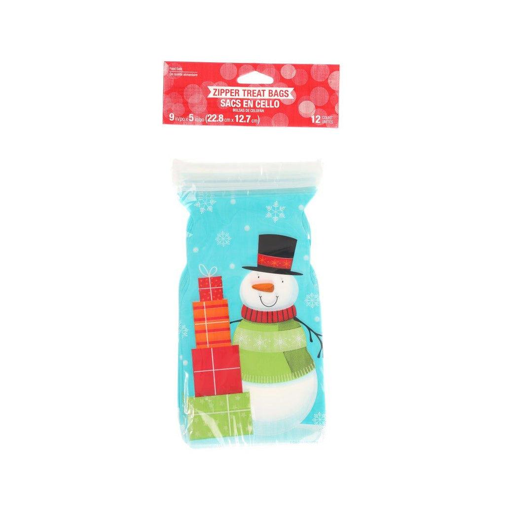 CREATIVE CONVERTING 聖誕點心袋 - 雪人  (12pcs)