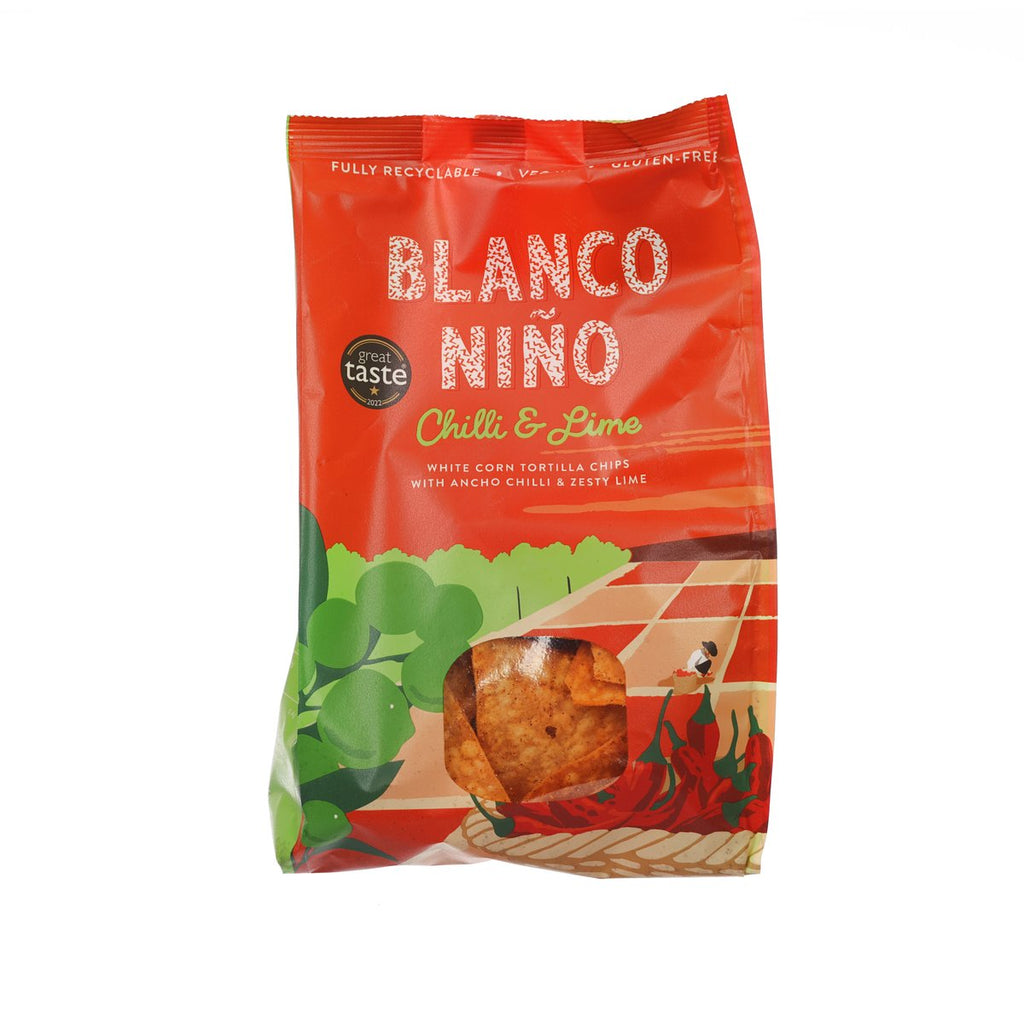 BLANCO NINO 辣椒青檸白粟米脆片  (170g)