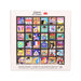 LE CHOCOLAT DES FRANCAIS 36 Assorted Organic Chocolate Squares Gift Box - France  (180g)