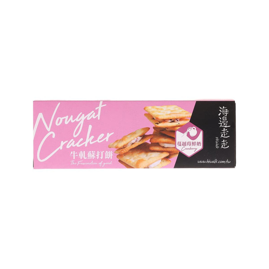HIWALK 牛軋蘇打餅 - 蔓越莓鮮奶  (168g)