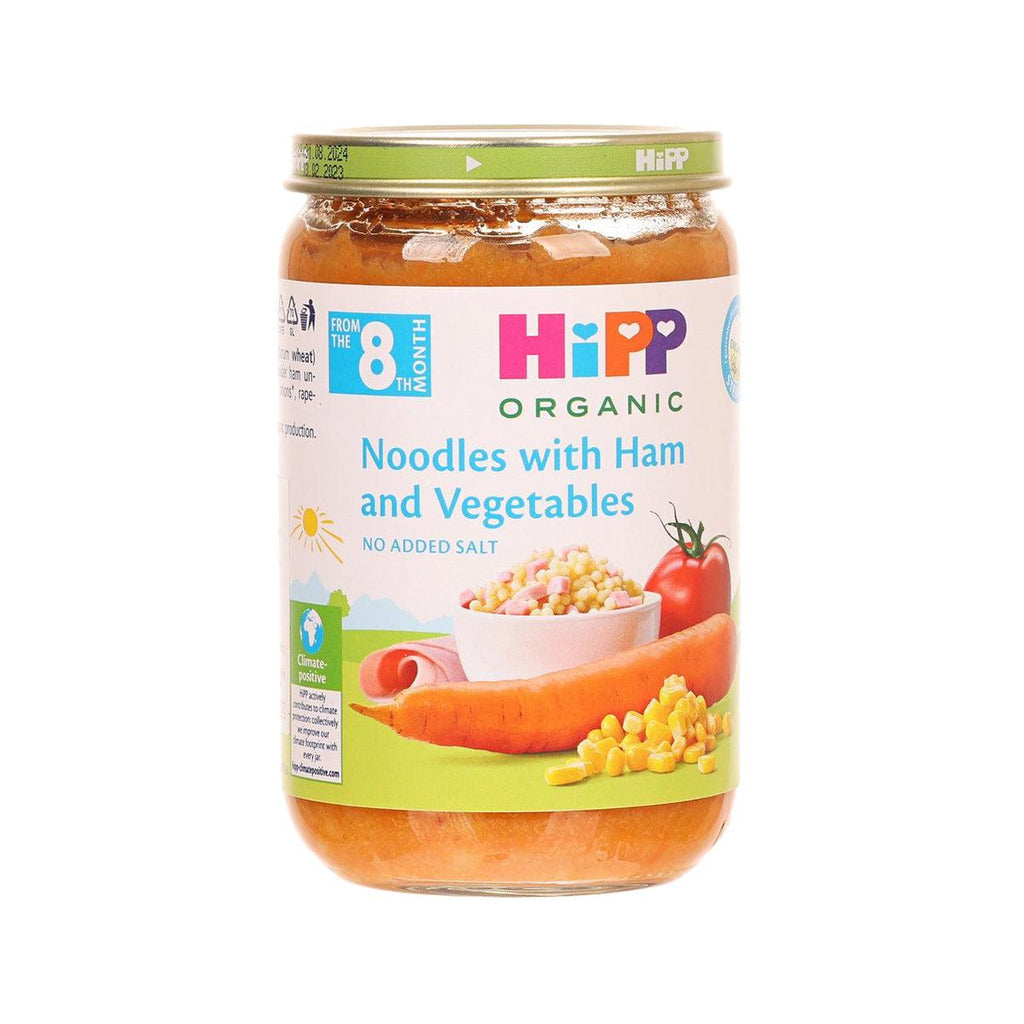 HIPP 有機火腿蔬菜麵條  (220g)