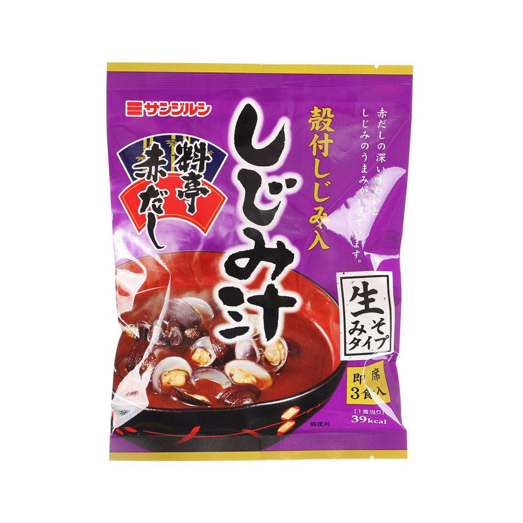 SANJIRUSHI 即沖料亭原粒蜆赤味噌湯  (135g)