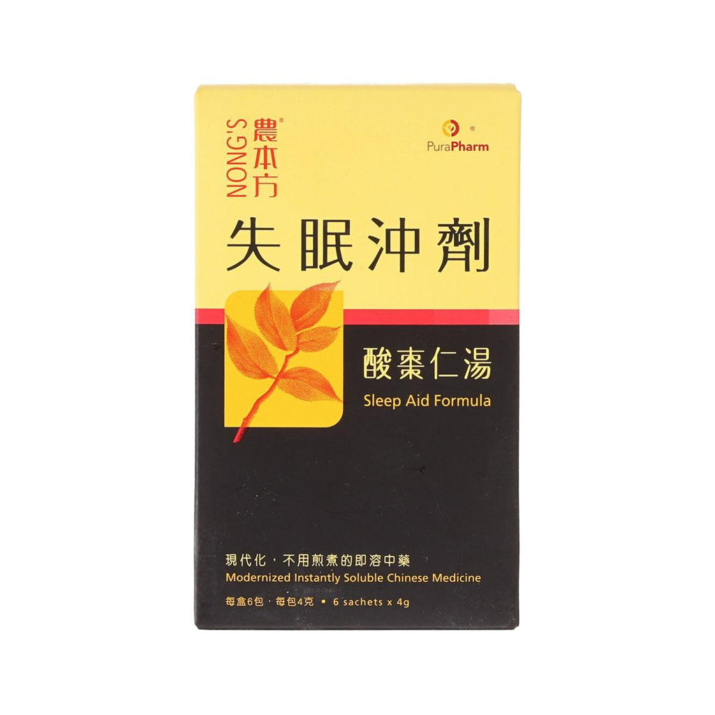 農本方 失眠沖劑 酸棗仁湯  (6 x 4g)