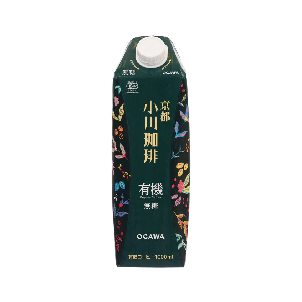 小川珈琲 有機無糖咖啡  (1000mL)