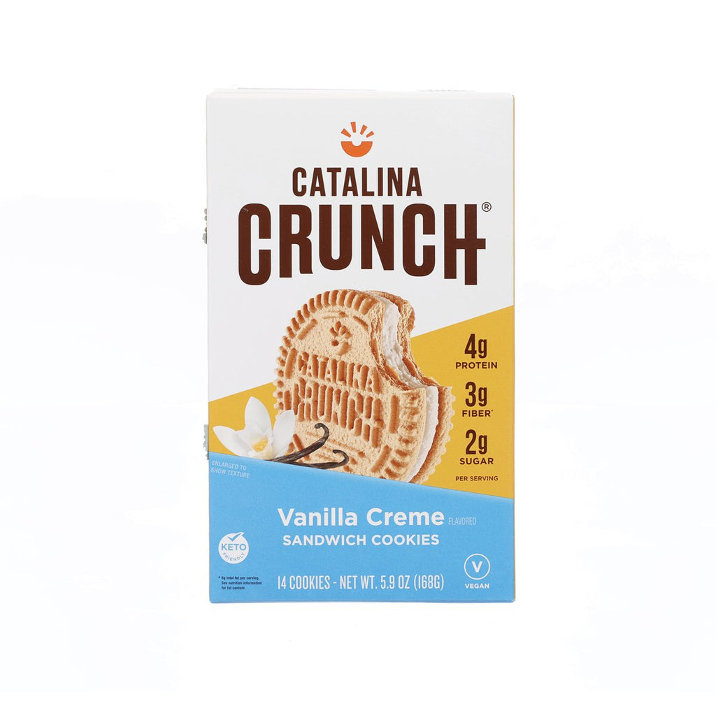 CATALINA CRUNCH 雲呢拿忌廉味夾心曲奇餅  (168g)