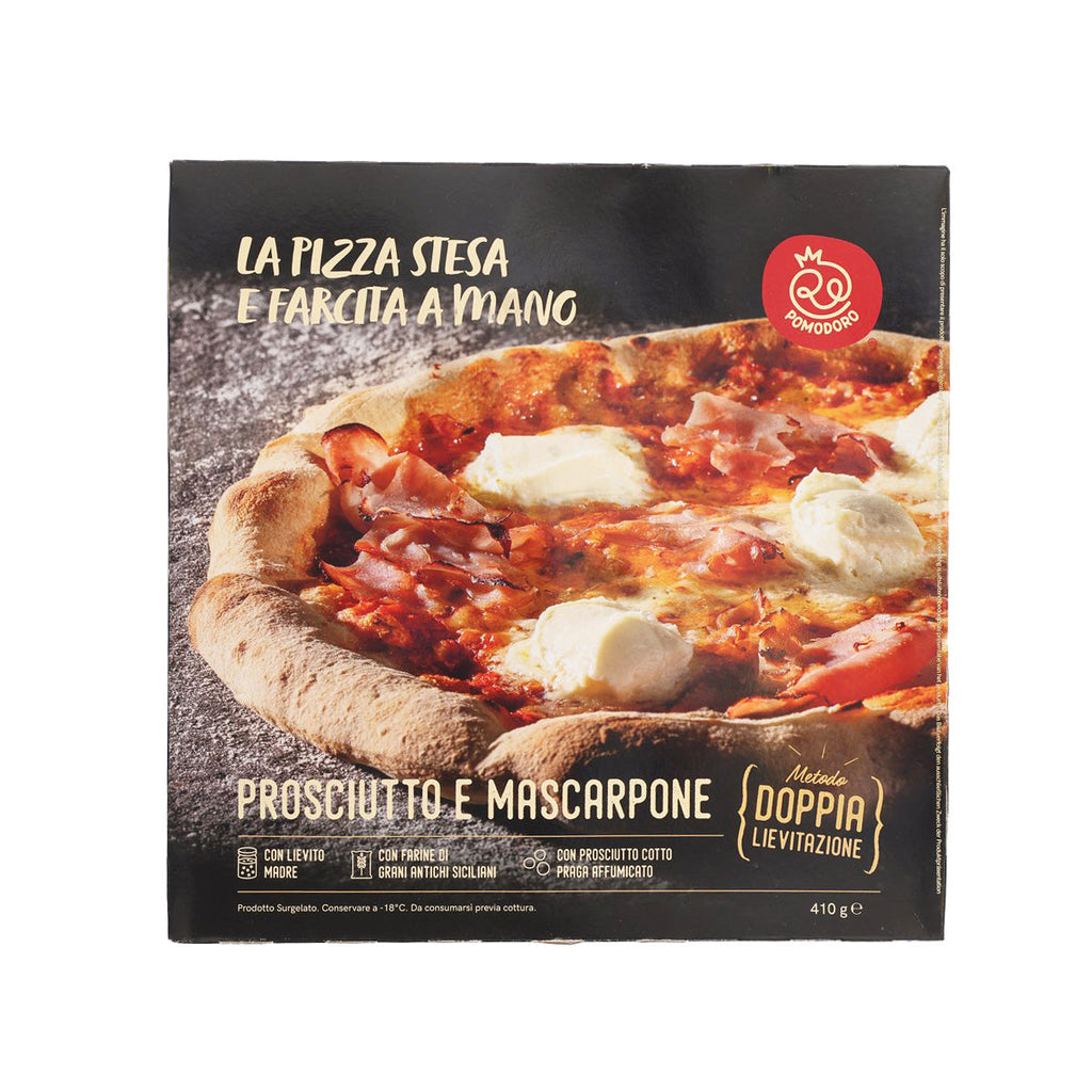 REPOMODORO Ham & Mascarpone Cheese Pizza  (410g)