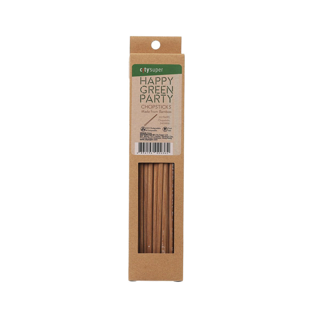 CITYSUPER 竹製筷子240mm  (12pcs)