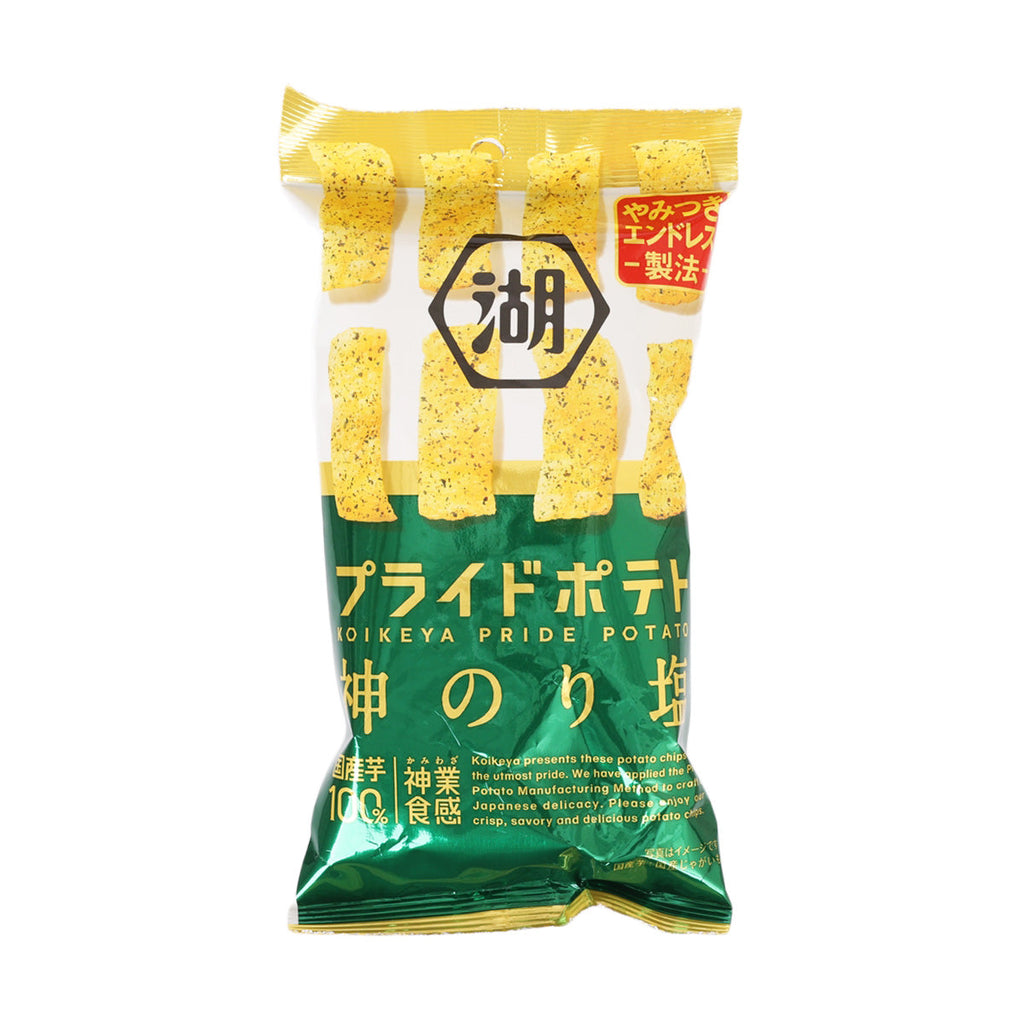 湖池屋 一口薯片 [紫菜鹽味]  (30g)