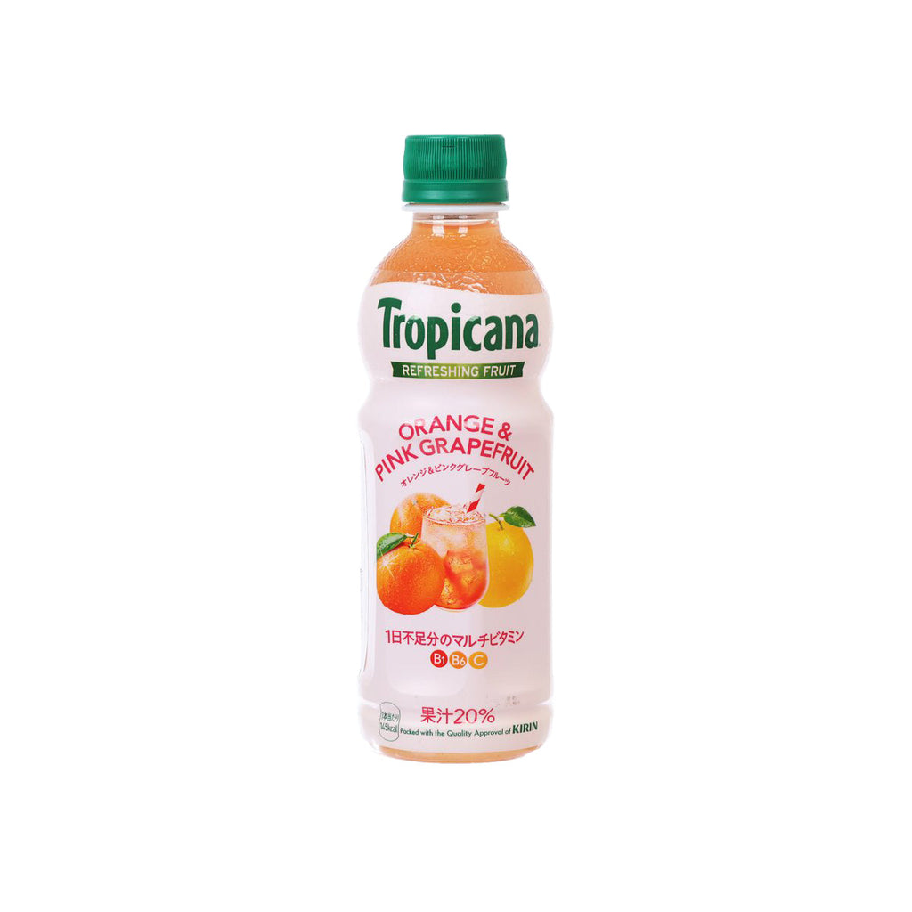 純品樂 香橙粉紅西柚果汁飲品  (330mL)