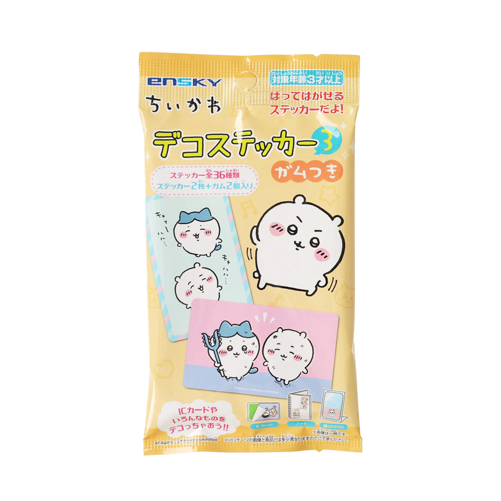 ENSKY 吉伊卡哇貼紙 附士多啤梨味香口膠  (3.2g)