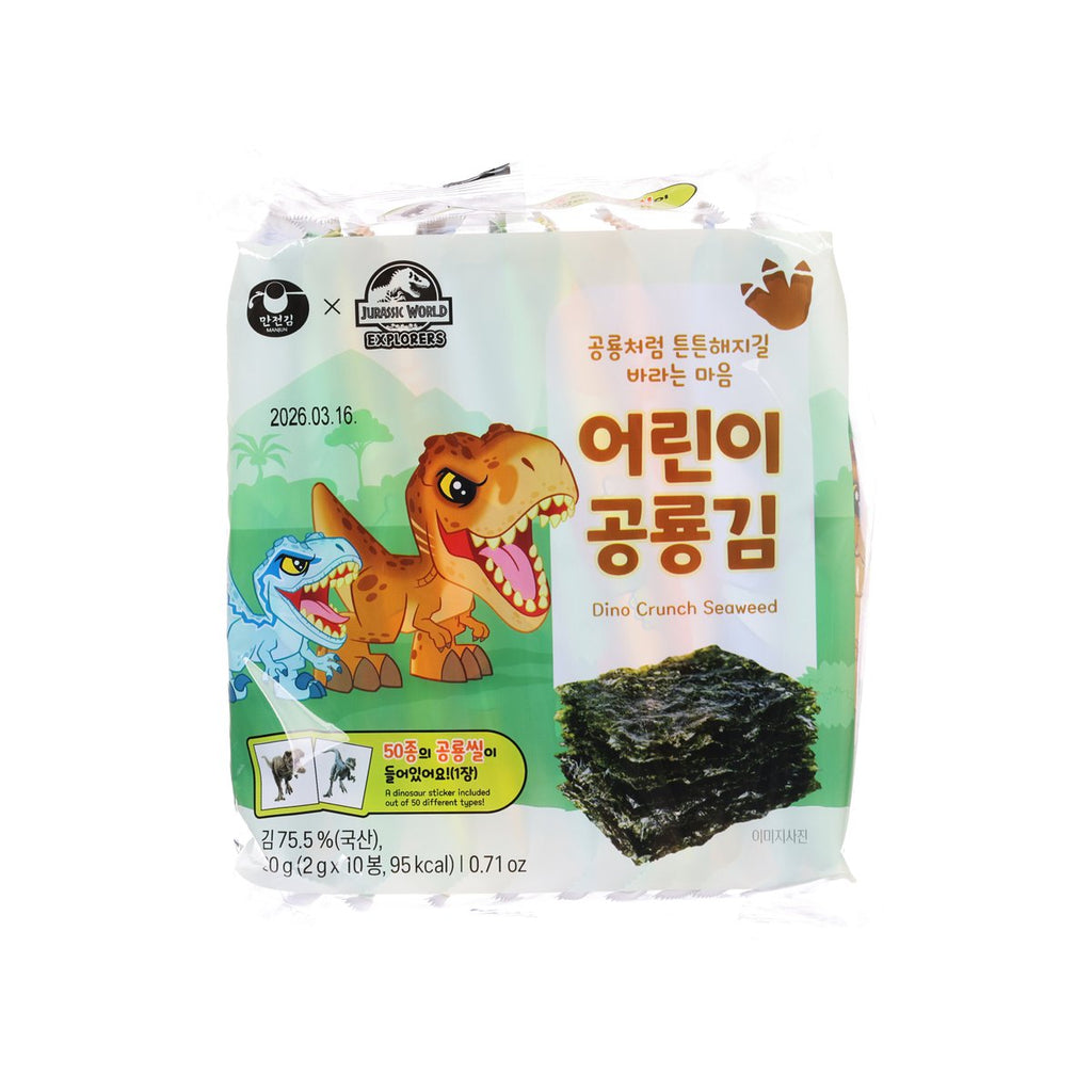 萬田 恐龍主題版紫菜  (20g)