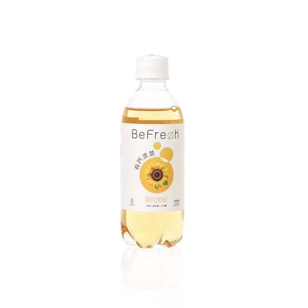 BEFREZH 有汽涼茶 - 菊花枸杞 [膠樽裝]  (350mL)