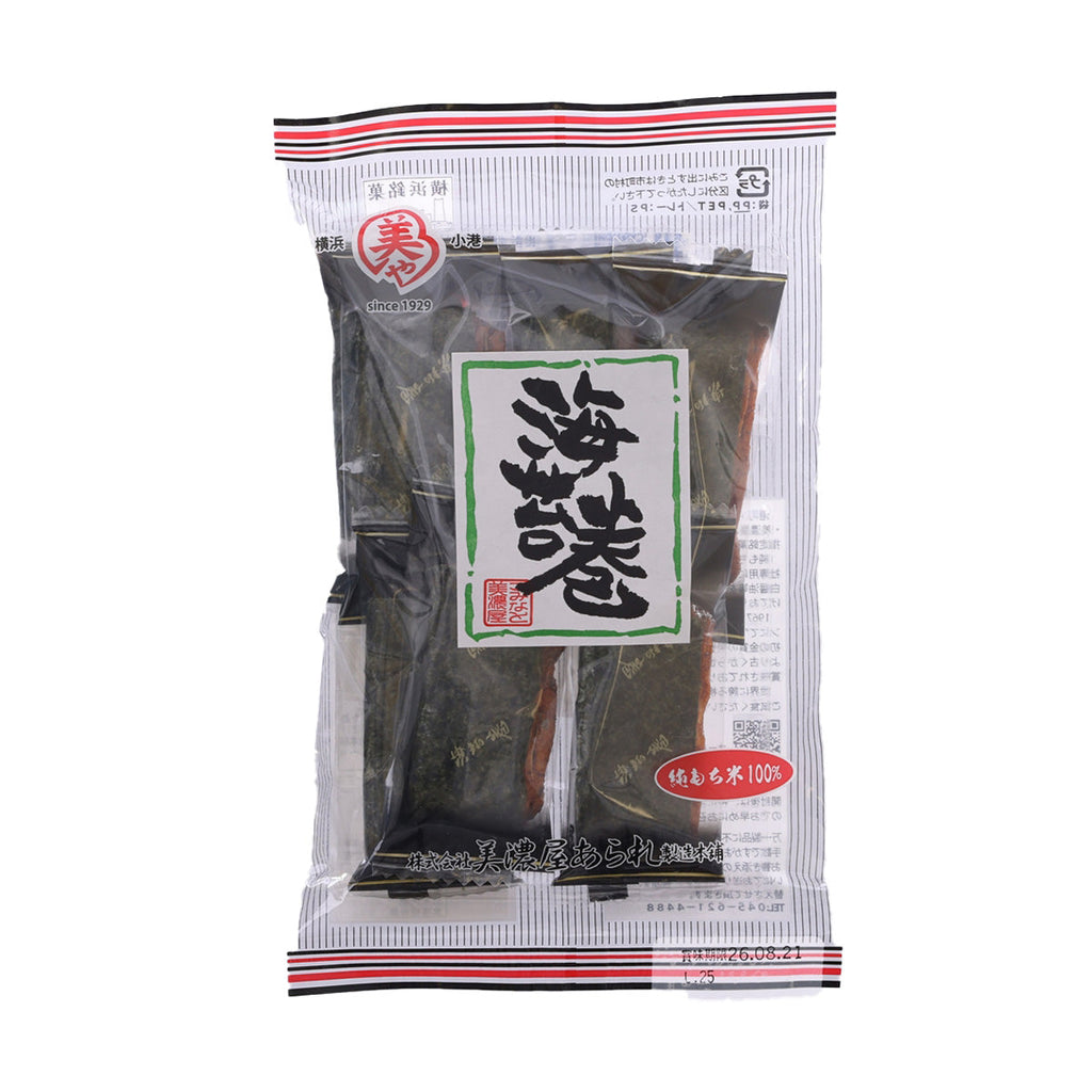 MINOYA-ARARE 特選磯錦紫菜米餅  (7pcs)