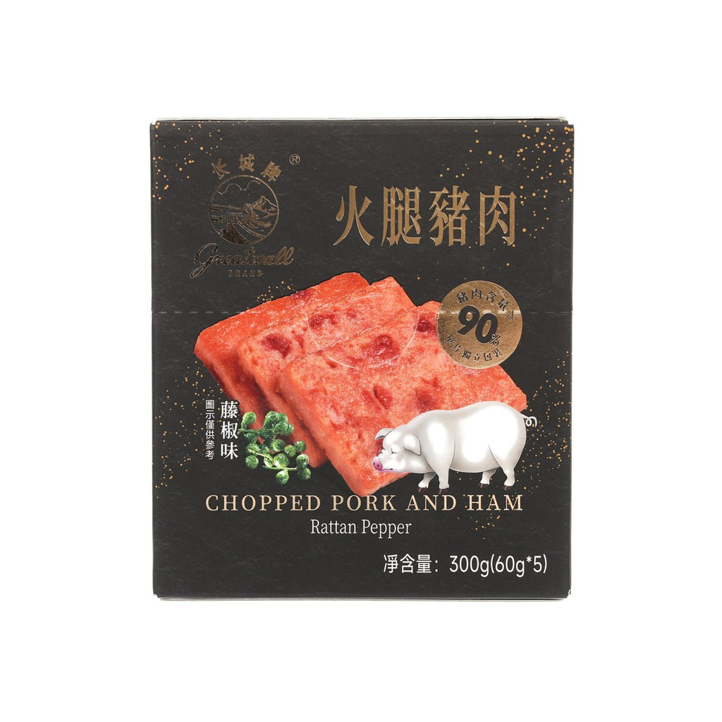 長城牌 火腿豬肉 單片裝 (藤椒味)  (300g)