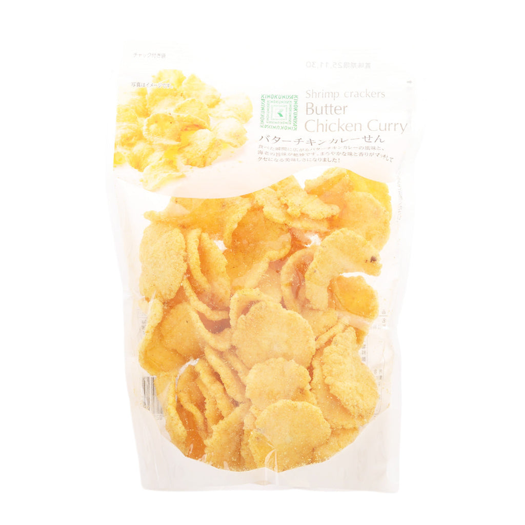 紀之國屋 牛油咖喱雞味蝦片  (80g)