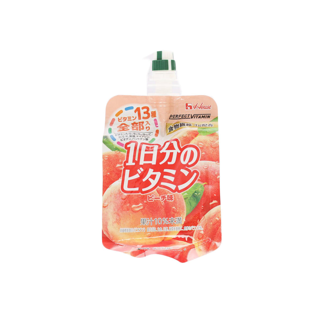 好侍 日常維他命及膳食纖維蜜桃啫喱飲料  (180g)