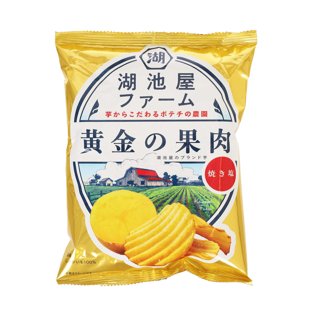 湖池屋 Farm薯片 黃金果肉馬鈴薯 - 燒鹽味  (55g)