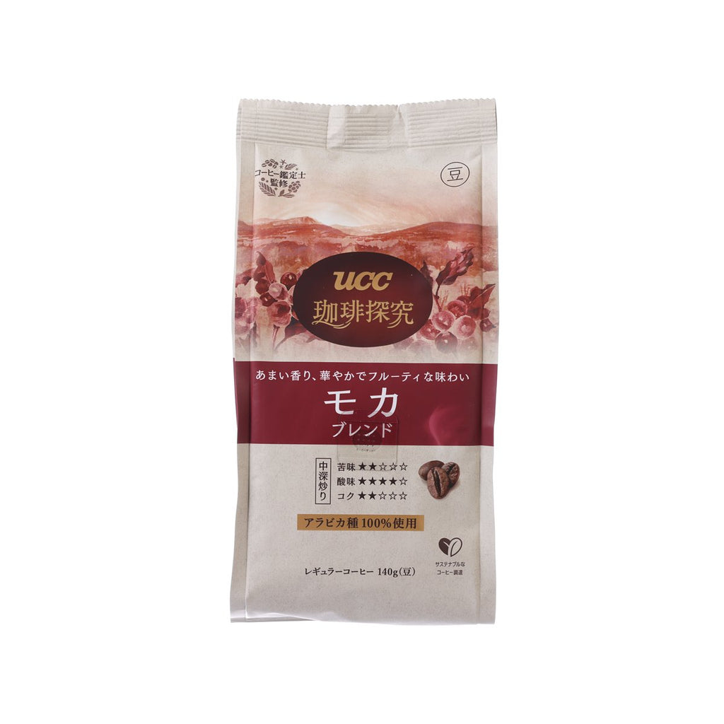 UCC 珈琲探究 摩卡混合咖啡豆  (140g)