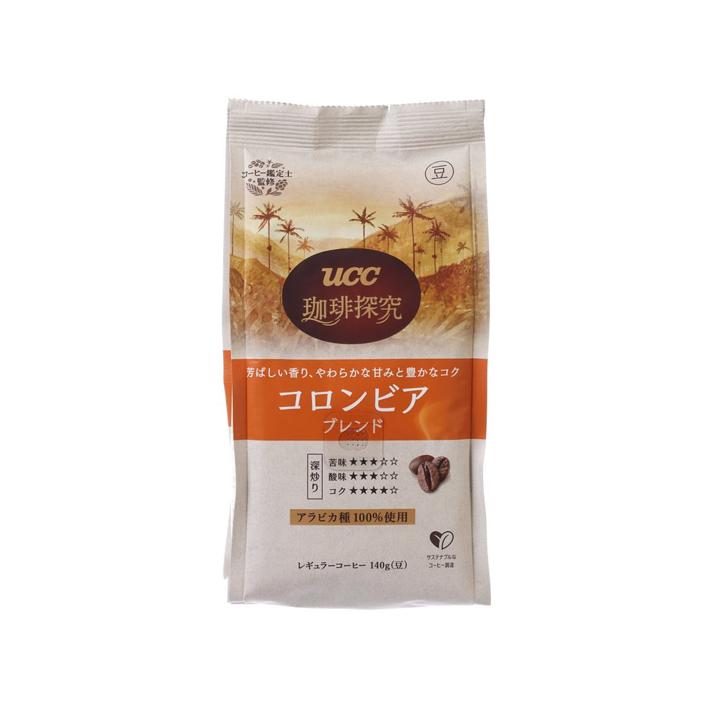 UCC 珈琲探究 哥倫比亞混合咖啡豆  (140g)
