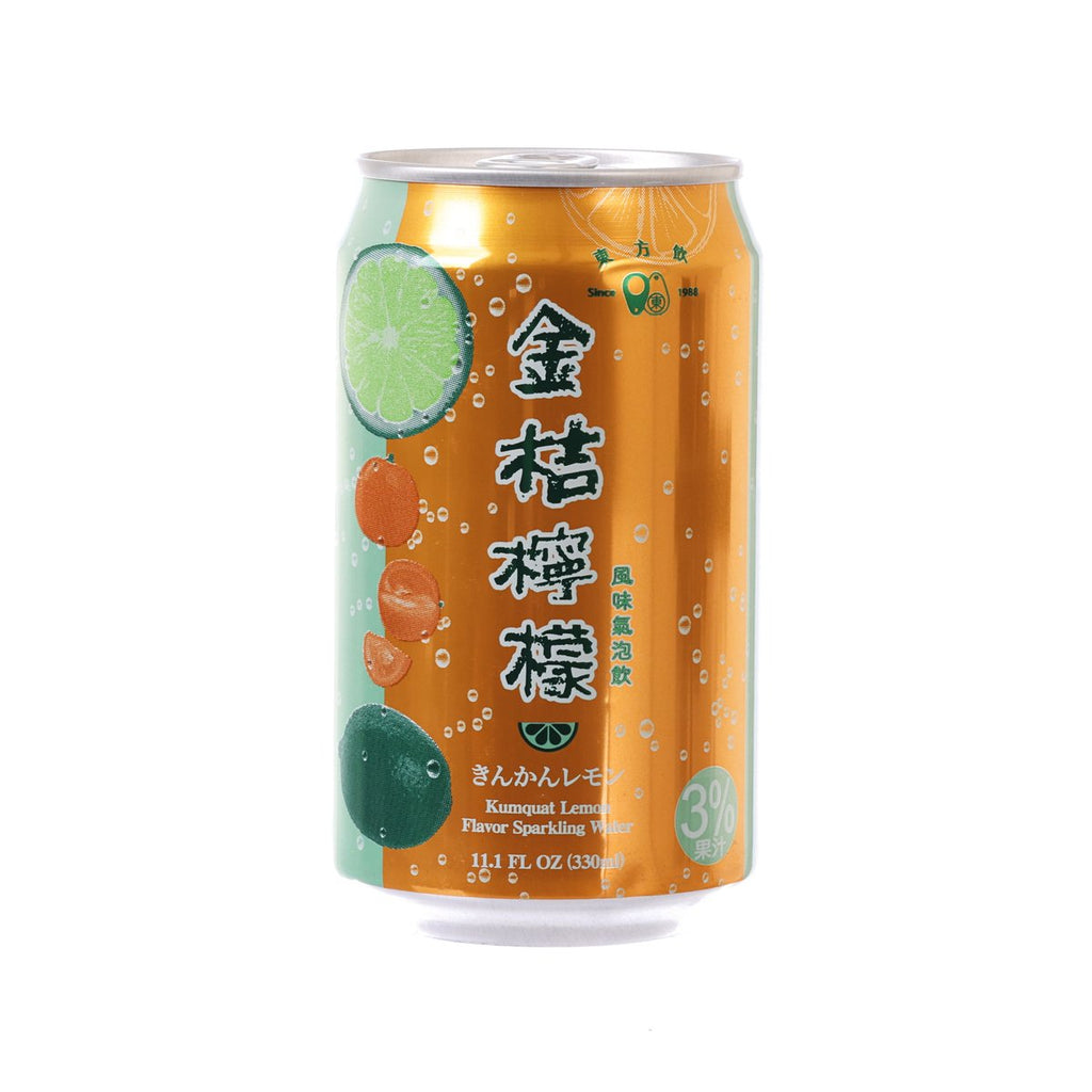 東方飲 金桔檸檬風味氣泡飲 [罐裝]  (330mL)