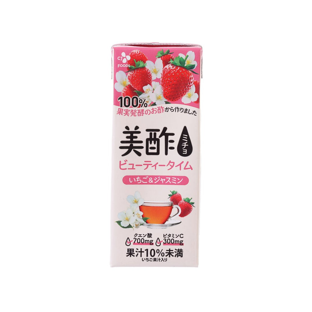 CJ FOODS 美酢果醋茶 - 士多啤梨茉莉 [紙包裝]  (200mL)