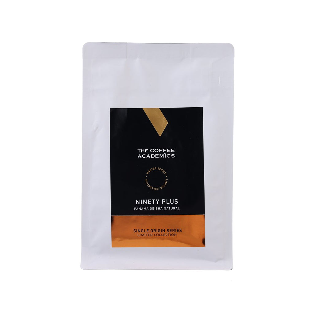 THE COFFEE ACADEMICS Ninety Plus Panama Geisha Natural Coffee Bean  (200g)