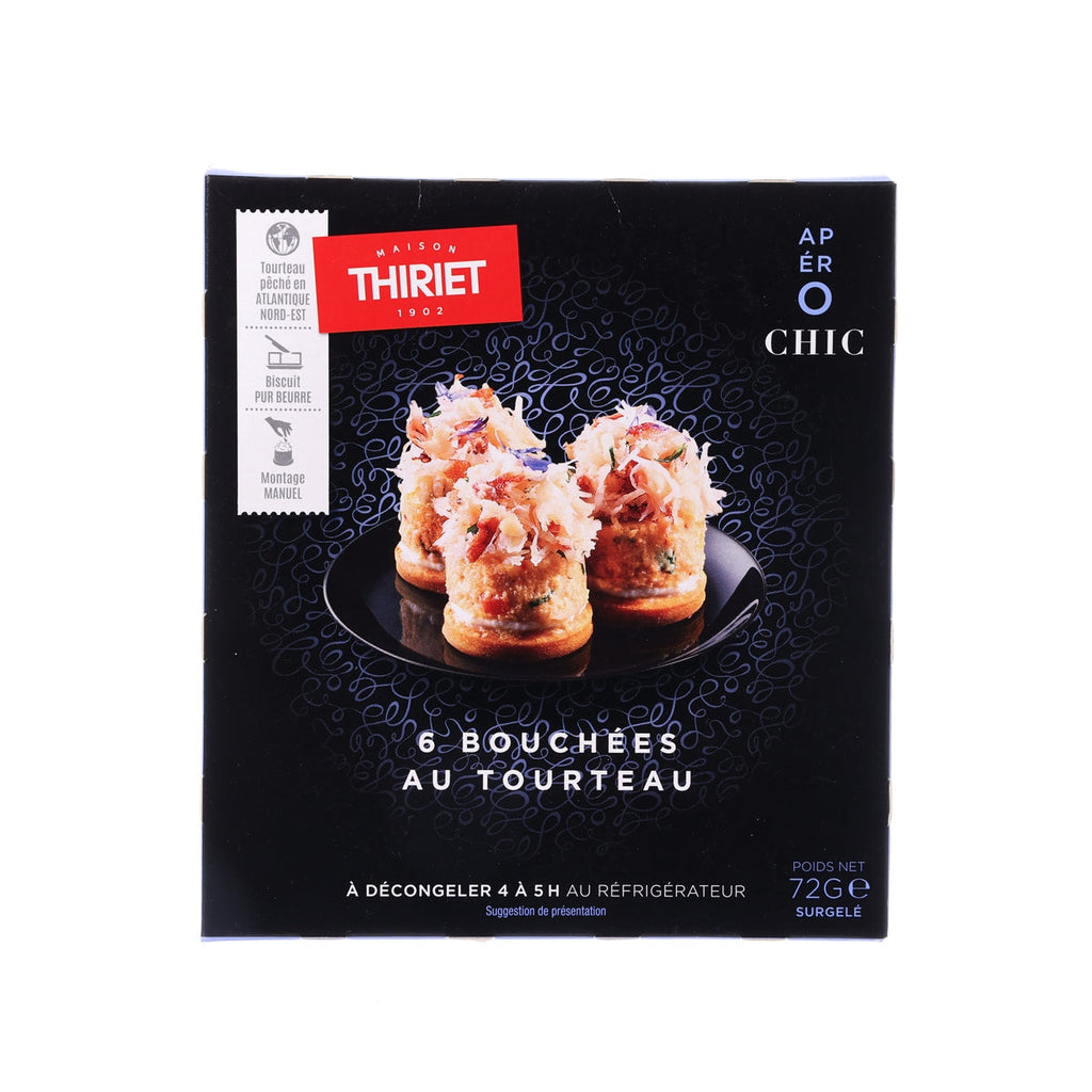 THIRIET 6件蟹肉開胃小點  (72g)