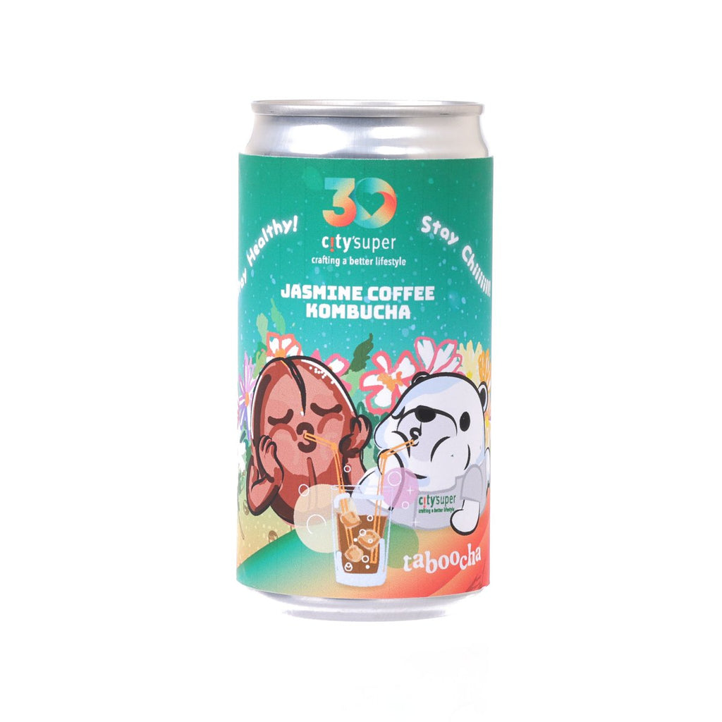 CITYSUPER X TABOOCHA Jasmine Coffee Kombucha - city'super 30th Anniversary [Can]  (250mL)