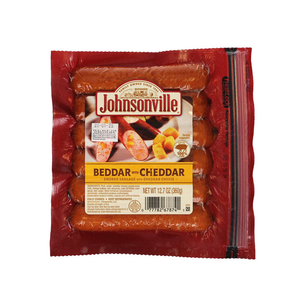 JOHNSONVILLE 煙燻車打芝士腸  (360g)